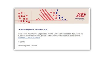 ADP and Sage Intacct GLI Integration Demo