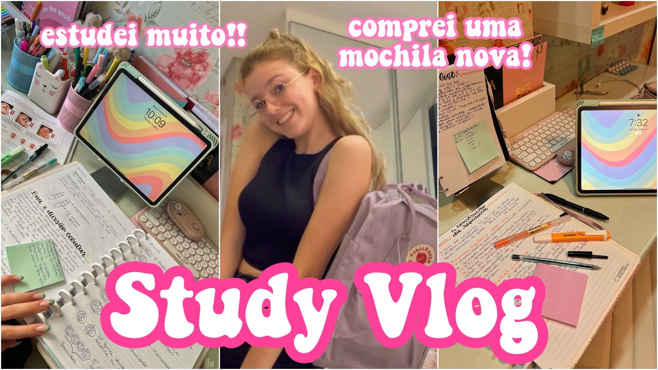 #3 STUDY VLOG - ESTUDANDO NO FINAL DE SEMANA! | NICK MOSCA