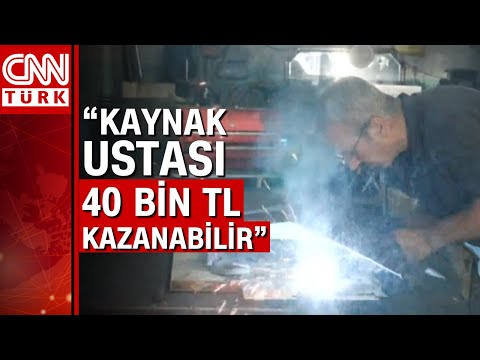 Kaynak ustaları iş öğretecek çırak, kalfa arıyor: \