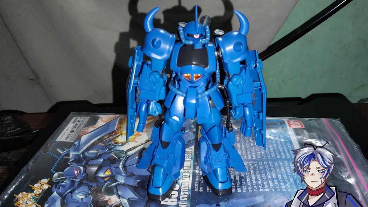 HG BUILD FIGHTER GOUF R35 VTUBER ID