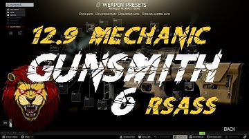 Gunsmith Part 6 (RSASS) Mechanic Task - 12.9 Escape From Tarkov