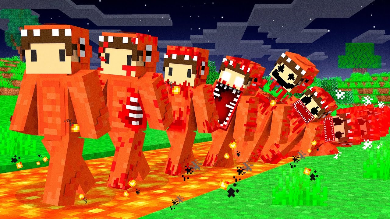 Minecraft, But Your Damage = More Scary!