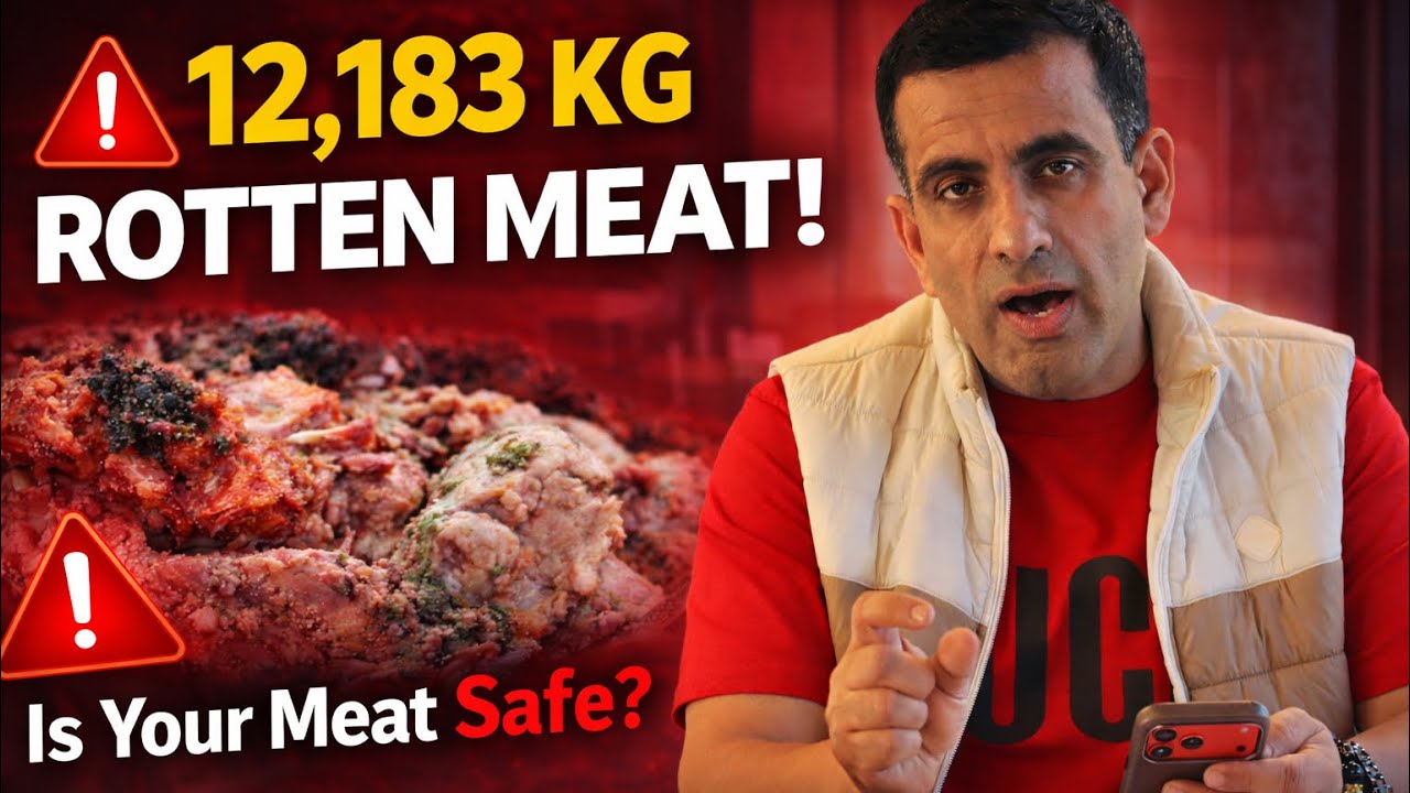 Meat Slab Rotten 12,183 Kg Rotten Meat destroyed, 2139 Kg Seized in J& Is Your Meat Safe ...