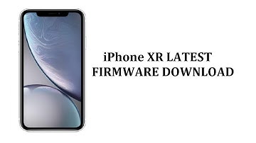 iPhone XR LATEST FLASH FILE WITH FLASH TOOL