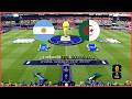 Match Argentine vs Algérie en direct Coupe du monde aujourd'hui Simulation football Gameplay pc