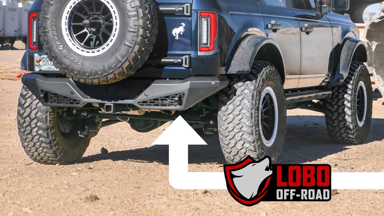 This Bronco Rear Bumper Checks All The Boxes Lobo OffRoad HNT Rear