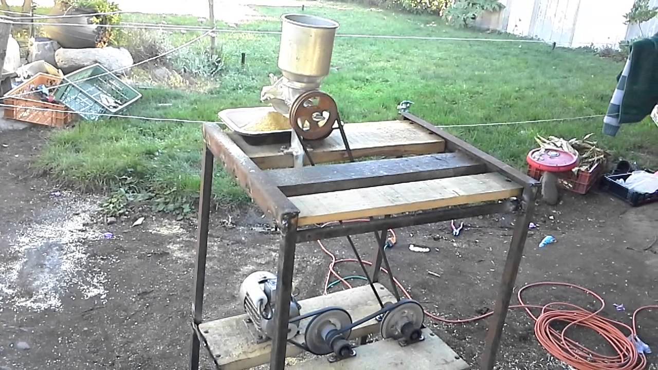 Como hacer un molino casero - YouTube