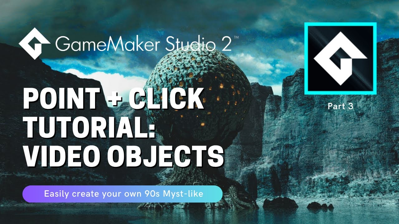 Point and Click Game Make Studio 2 Tutorial: Video Objects - YouTube