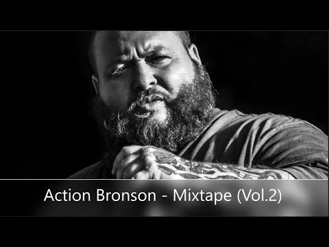 Action Bronson&Statik Selektah 2lp 激レア Action Bronson & Statik Selektah: Well Done (Orange & White