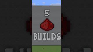 Full 5 Redstone Builds For Beginners #minecraft #redstone #minecraftbuilding Update