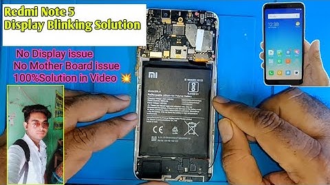 Redmi Note 5 Display Blinking|On Off ON OFF|| @habibmobile76