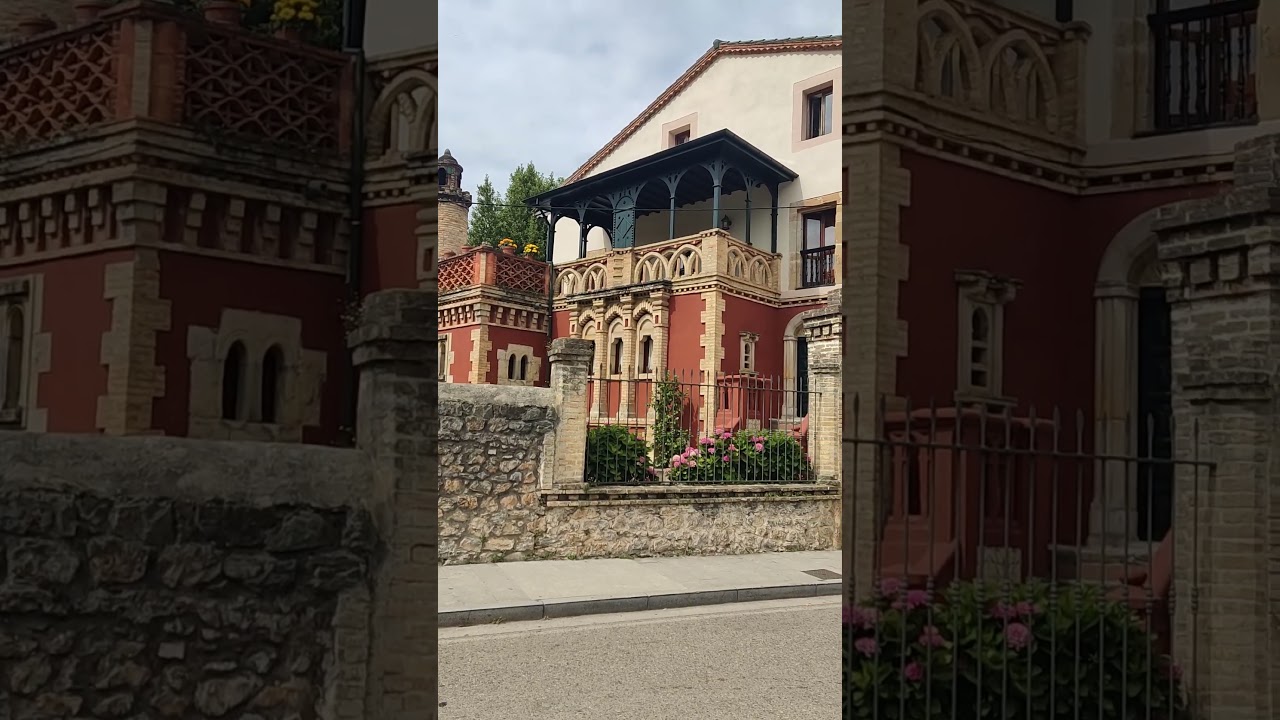 Calle del Marqués de Comillas , casa misteriosa #comillas #cantabria #shorts