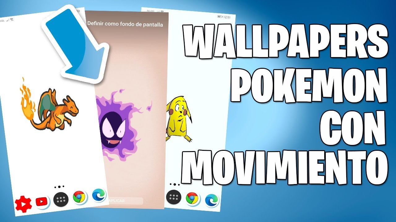 EPICOS WALLPAPERS CON MOVIMIENTO DE POKEMON PARA ANDROID | Android  Diagnosticos - thptnganamst.edu.vn