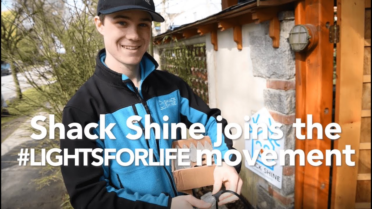 Shack Shine Joins the LightsForLife Movement YouTube