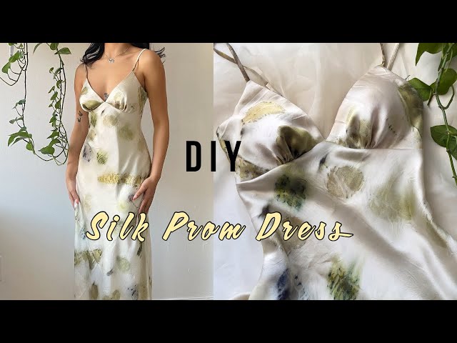 how to make a silk dress sewing in silk