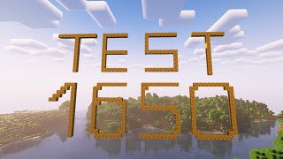 Minecraft 1.20.4 GTX 1650,RYZEN 5 3600 TEST