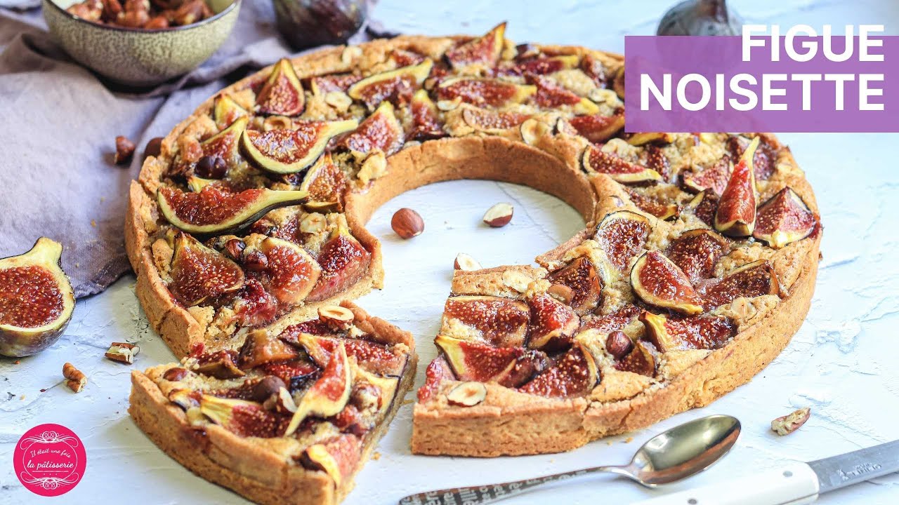 TARTE FIGUES NOISETTE DE FOLIE !