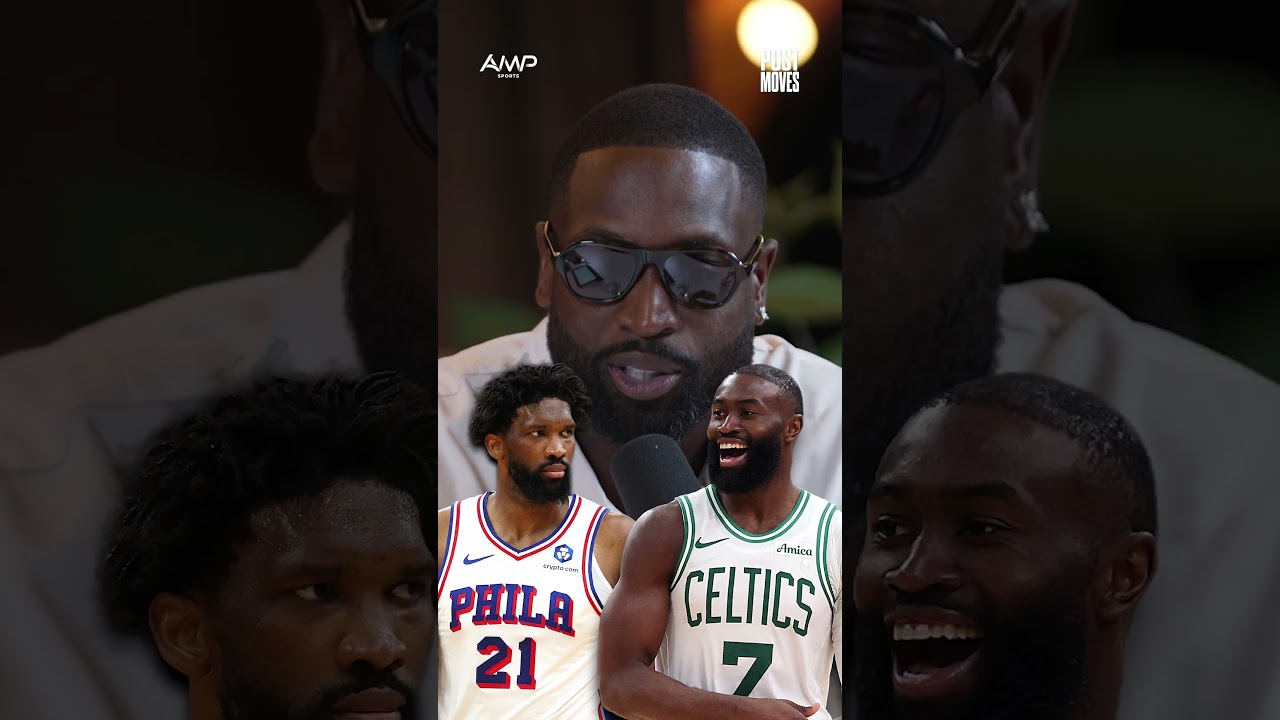 Dwyane Wade reacts to LeBron James signing with the Philadelphia 76ers. 👀🍿 #dwyanewade #lebronjames