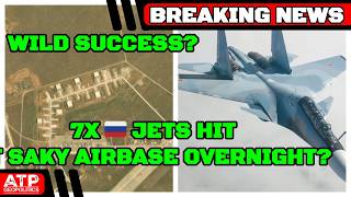 BREAKING: Ukraine Has HUGE Success, Damaging/Destroying Possibly 7 Russian Jets on Crimea