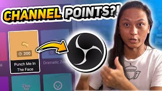 Control OBS With CHANNEL POINTS! - Touch Portal Events!