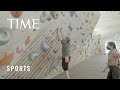 Kyra Condie Gives a Free Olympic Sport Climbing Lesson | TIME