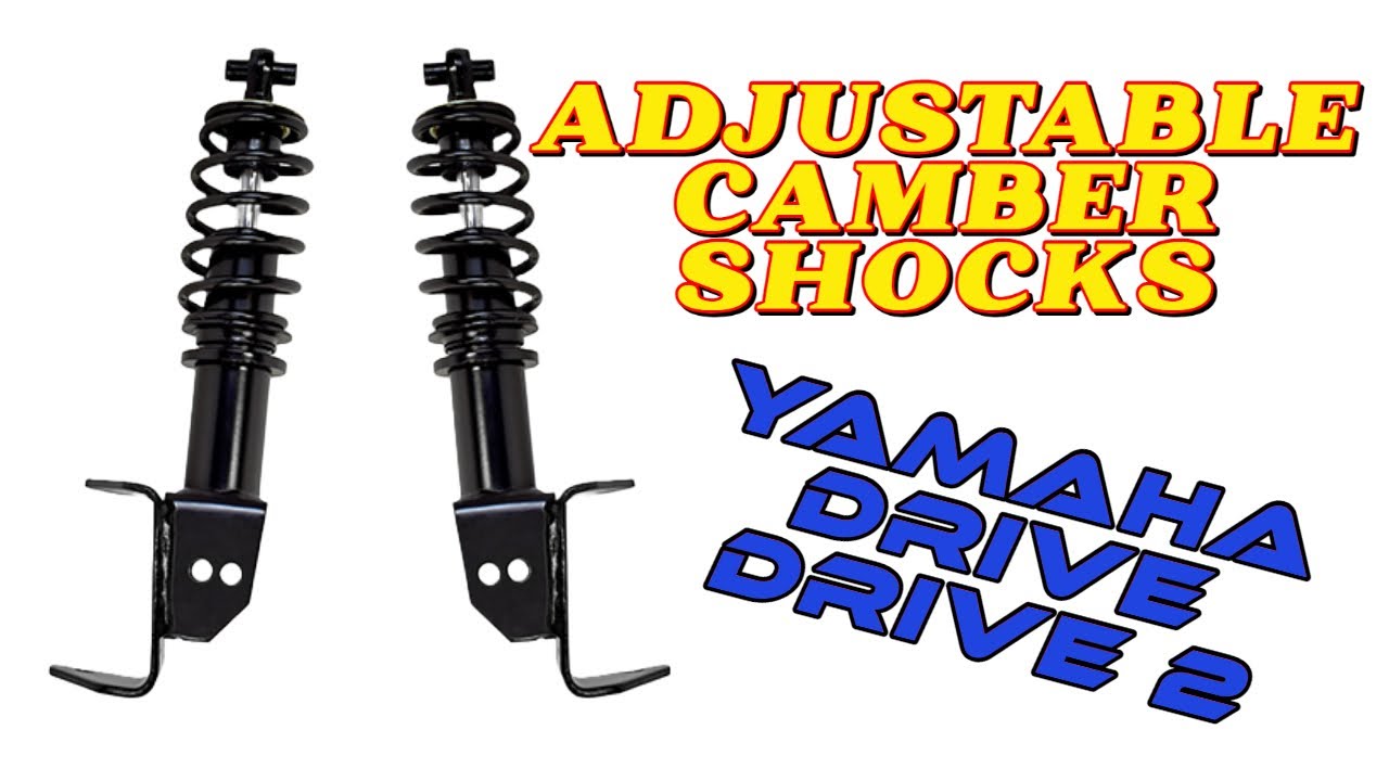 Yamaha Drive/Drive2 Camber Adjustable Front Shocks YouTube