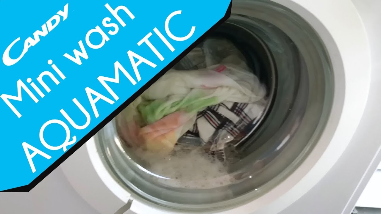 Candy AQUAMATIC 3 washing machine YouTube
