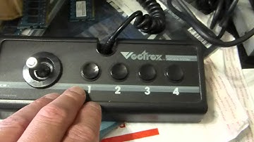 Vectorcade Serial #5 for the Vectrex - Button Test - GCE Test Cart Rev. 4 Utility - 00071