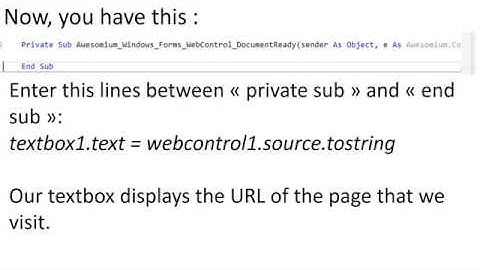 How to make an advanced web browser part 1 in vb.net || in 60 secondes