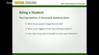 Non Traditional Student Orientation Fall 2016