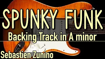 Spunky Funk Backing Track in A minor | SZBT 966