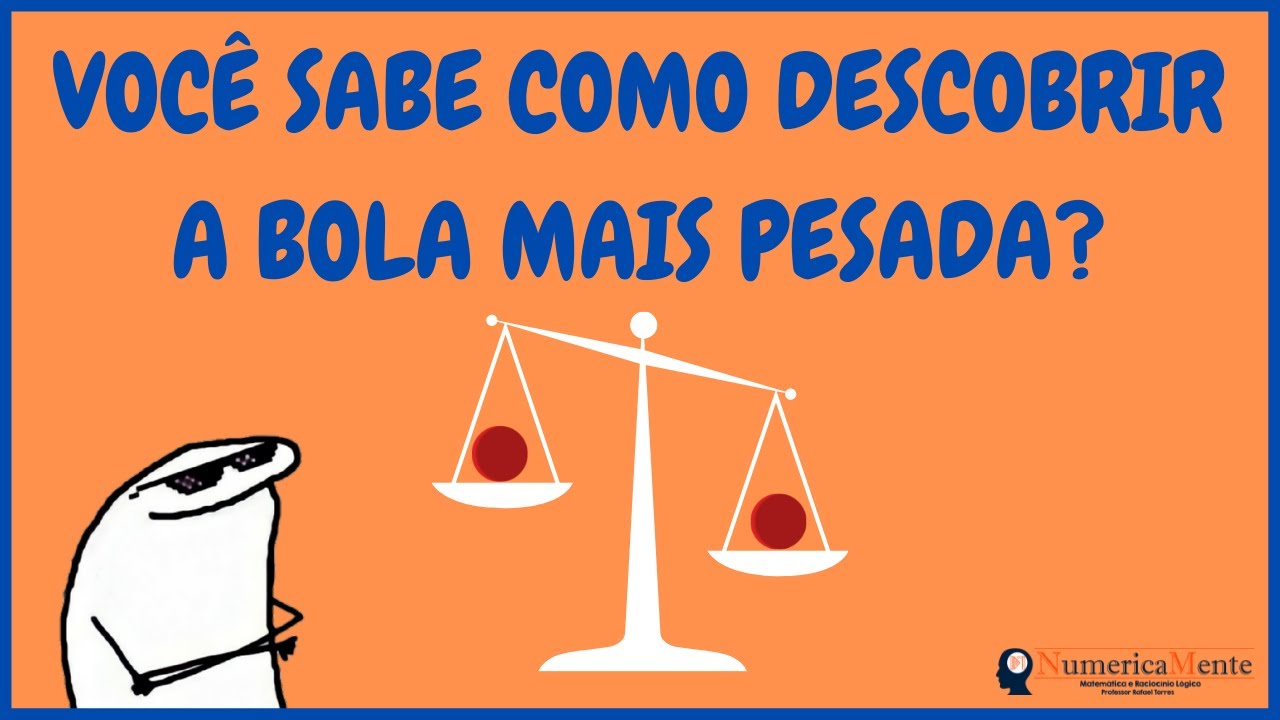 🧠 TESTE DE QI | Qual é a bola mais pesada? | Desafio Matemática e ...