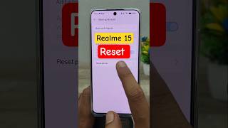 reset realme 15 5g #reset #realme #techtips