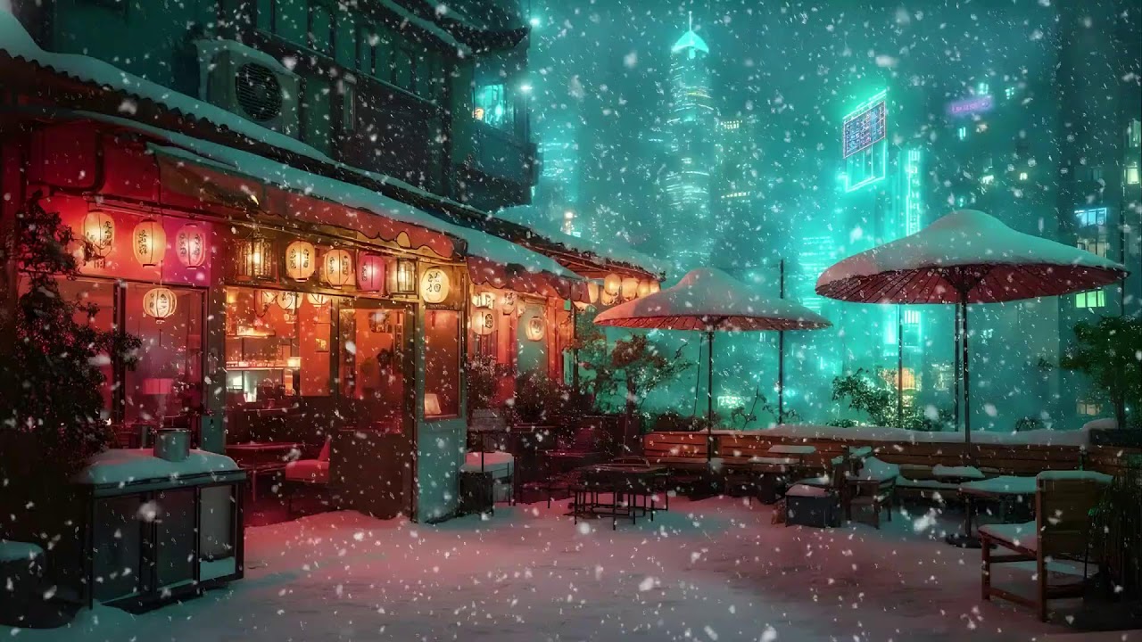 NO ADS Ramen Storm ❄️🍜 | Tokyo Lo-Fi for Focus (62 chars)