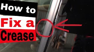 Window Tinting: How to fix a crease