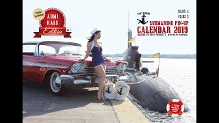 Trailer Submarine Pin Up Calendars 2019 german Navy