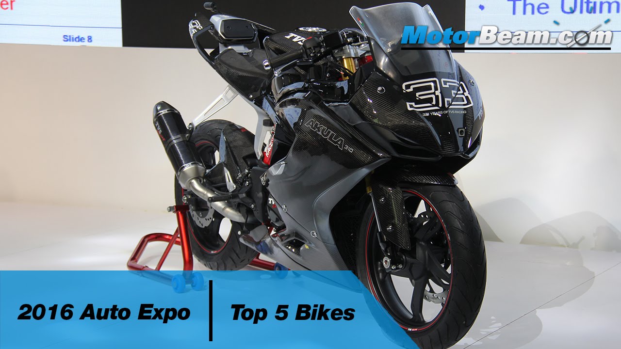 Top 5 Bikes At Auto Expo 2016 | MotorBeam