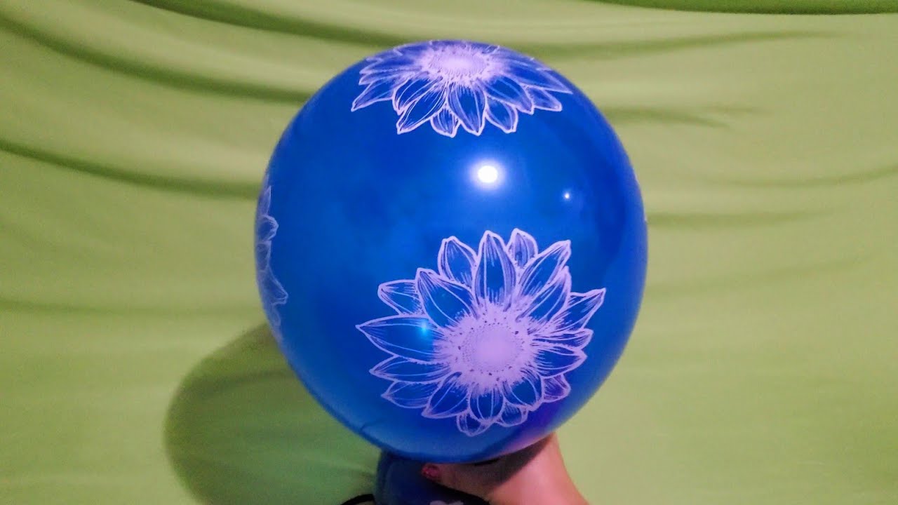 INFLATING AND DEFLATING FUN HAPPY BIRTHDAY BALLOONS!!! - YouTube