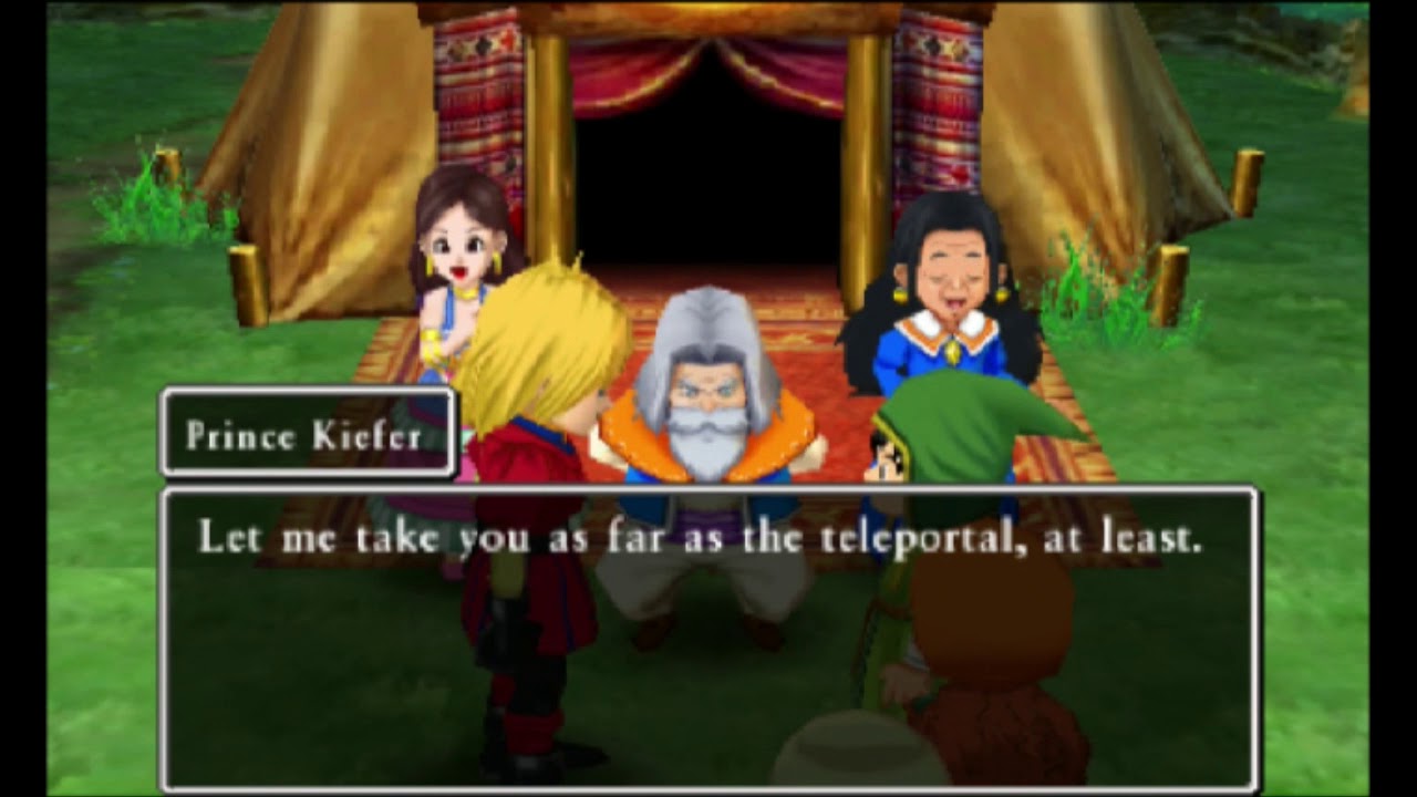 Dragon Quest VII [3DS] Playthrough 034, Kiefer's Decision; King Donald
