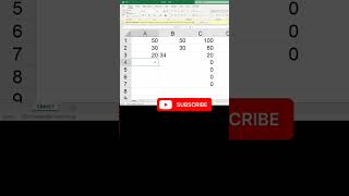 exel sum farmola||#shortcuts||Excel formula for number series #viral #shorts