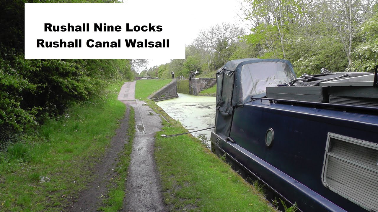 Rushall Canal Walsall Nine Locks BCN Narrowboat #83