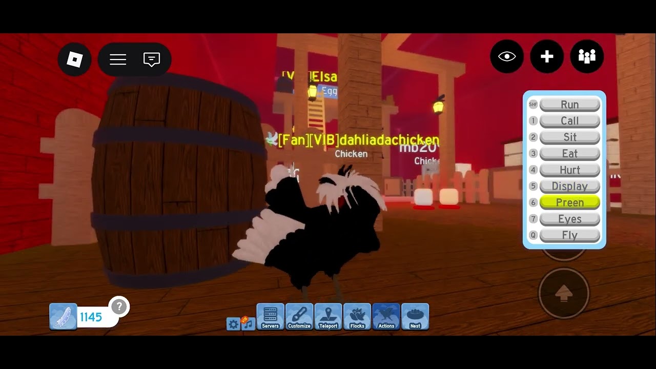 Playing feather family!! (New update)