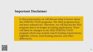 Introduction to the US Air Force’s STRATFI / TACFI Program