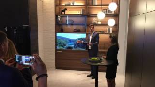 Panasonic - transparent Display at IFA 2016 in Berlin