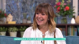 Zoe Henry Emmerdale Actress On This Morning 07.02.2024
