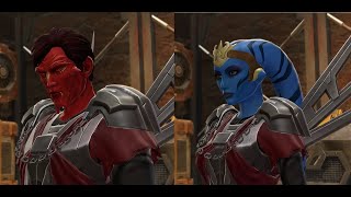 SWTOR Showdown on Ruhnuk | Republic & Empire Saboteur specific dialogues
This is the different dialogues in the new small chapter Showdown on Ruhnuk for both the Imperial and Republic traitor/saboteur. Enjoy :)
© To BioWare, Lucasfilm Ltd, EA, Star Wars: The Old Republic
Video made by me ~ SWTOR Showdown on Ruhnuk | Republic & Empire Saboteur specific dialogues