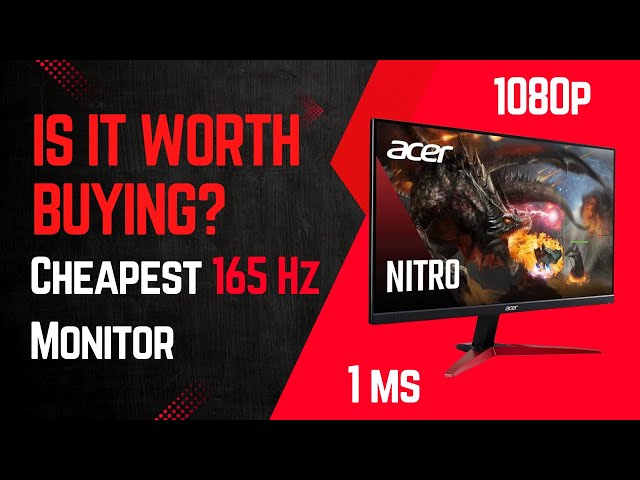 Acer Nitro 23.8 inch Gaming Monitor KG241Y❗️ 165Hz ❗️1ms