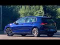 Volkswagen new golf 8 life in 4k 2020 atlantic blue 17 inch ventura walk around  detail inside