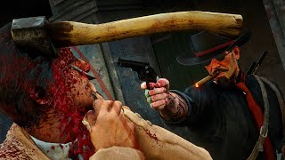 Red Dead Redemption 2 - Brutal &amp; Funny Ragdoll Kills Vol. 76 (Euphoria Ragdolls) [4K/60FPS]