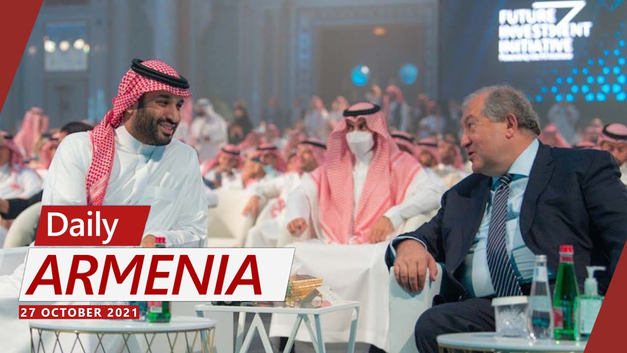 Armenian president meets Saudi crown prince in historic visit YouTube
